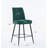 Havenleigh Modern Velvet Bar Stools with Plush Cushion-118318797