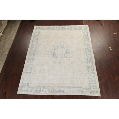 Muted Distressed  Traditional Area Rug 10x12