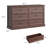 Hava 55" W Modern 6 Drawer Double Dresser for Living Room, Bedroom Dresser with Dressers-114244270