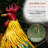 28"H Metal Feathered Rooster Statue
