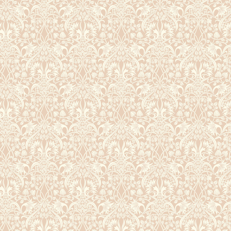 32.82' L x 27.58" W Wallpaper Roll, Blush