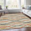 Lamanna Washable Abstract Indoor / Outdoor Rug-95454186