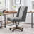 Mellins Swivel Chenille Upholstered Task Chair-910818540