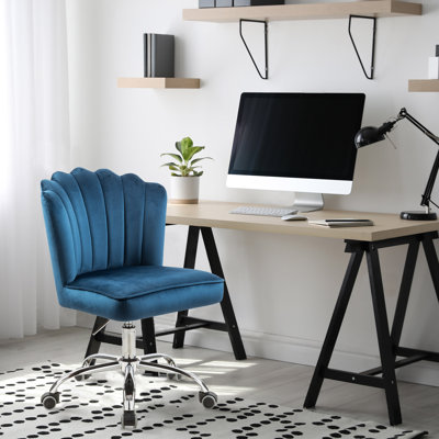 WOEOA Velvet Office Chair