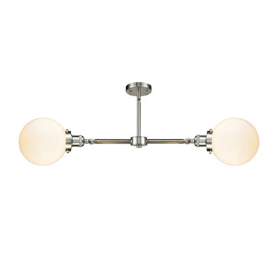 Luminaire suspendu pour îlot de cuisine 2 lumières Clementina