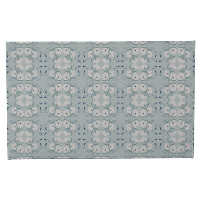 Groovy Flowers Non-Skid Bath Mat