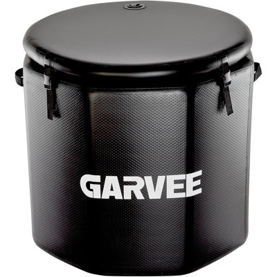 Baignoire gonflable pour glaçons, compatible avec les refroidisseurs d'eau, baignoire gonflable à froid de 186 gallons avec couvercle isolé, dosette de récupération portable pour les sportifs, portable pour la récupération intérieure et extérieure.