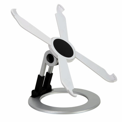 Support électronique de bureau blanc Claudette