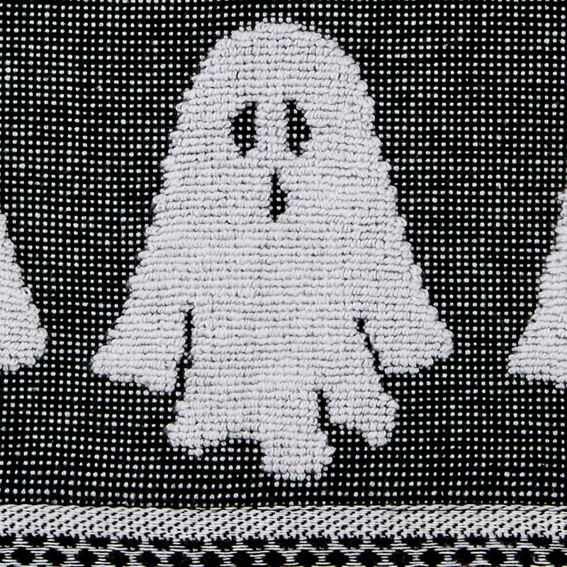 GHOST JACQUARD HAND-BLACK