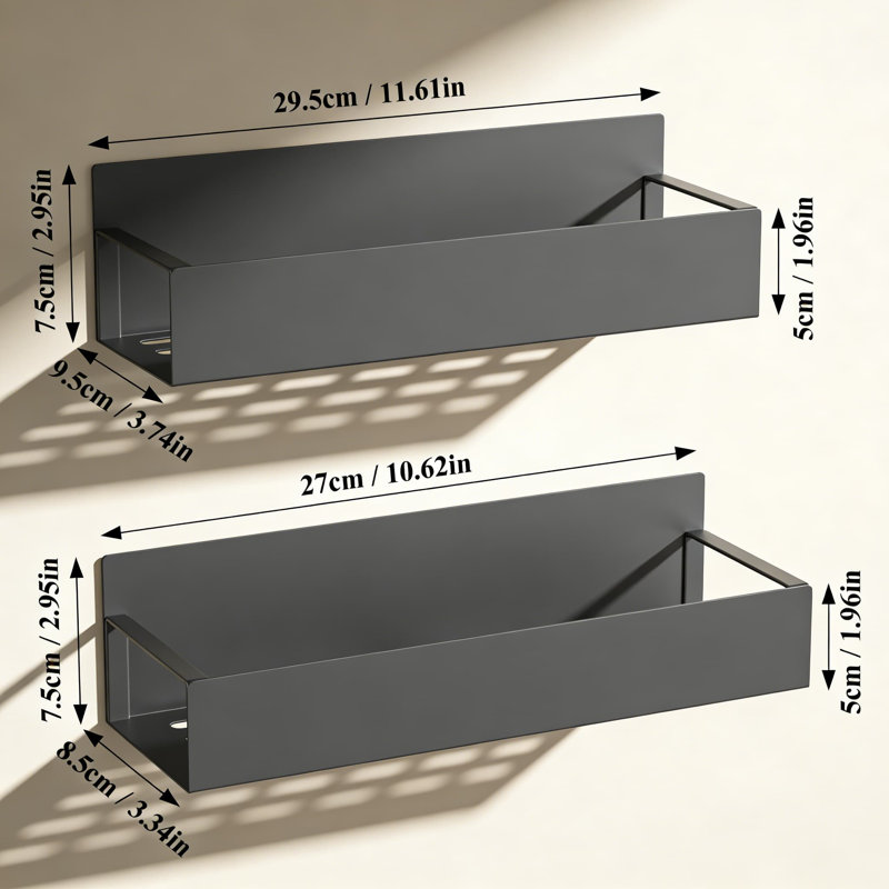 Solution de rangement magnétique pour étagère à épices, ensemble de 2, réfrigérateur robuste et four pour économiser de l'espace dans la cuisine