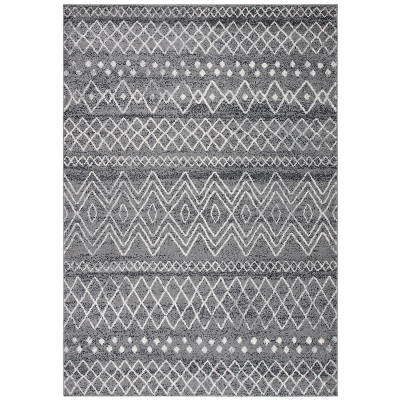 Tabares Geometric Area Rug, Rectangle 91 x 152 cm