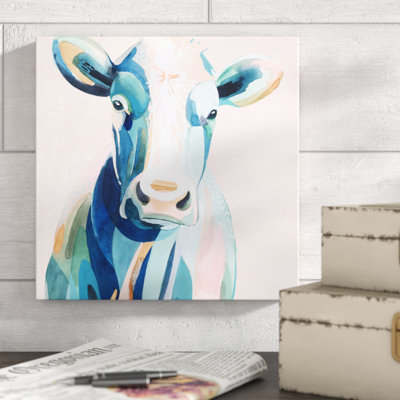 Pastel Pasture I by Grace Popp - Wrapped Canvas Painting
