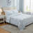 4PC Queen Size Deep Pocket Sheet Set - 100% Organic Cotton Fit 16" Mattress, Breathable  Soft Luxury Hotel Style Bedding,  Gift -124408652