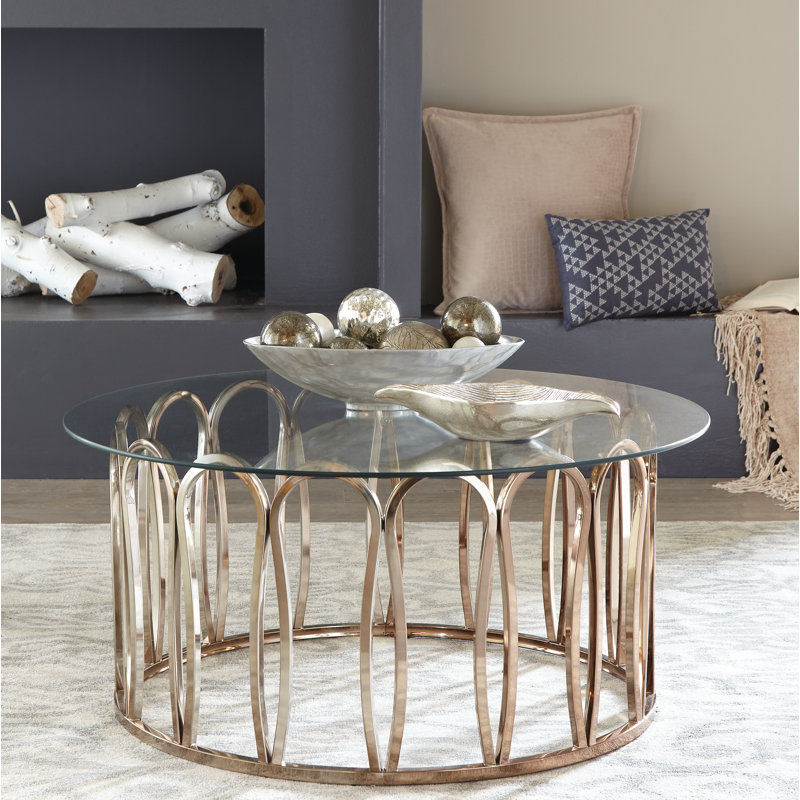 Chisolm Glass Top Coffee Table