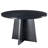 Amarachi Round Dining Table for 4 Farmhouse Kitchen Table-187398501
