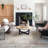 Chris Loves Julia x Loloi Jules Natural / Ocean Area Rug-1219772354