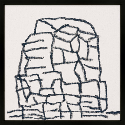 Outcropping Print by Stephanie Dennis