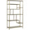 HomeAccent Geometric Bookcase