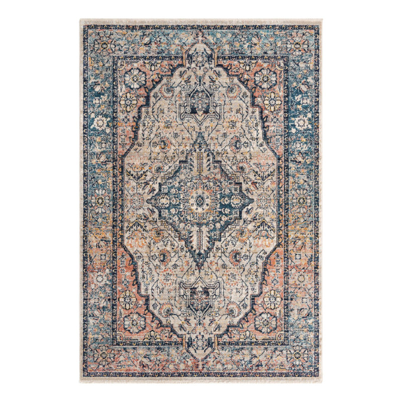 Gause Oriental Indoor Rug, Rectangle 5'3" x 8'