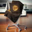 Particules brillantes jaunes - coussin imprimé abstrait-29367318-29367322