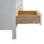 Jaheam 60 po L x 22 po P 4 portes et 6 tiroirs Meuble-lavabo autoportant avec évier double et Comptoir en Marbre de Calcutta d'ingénierie