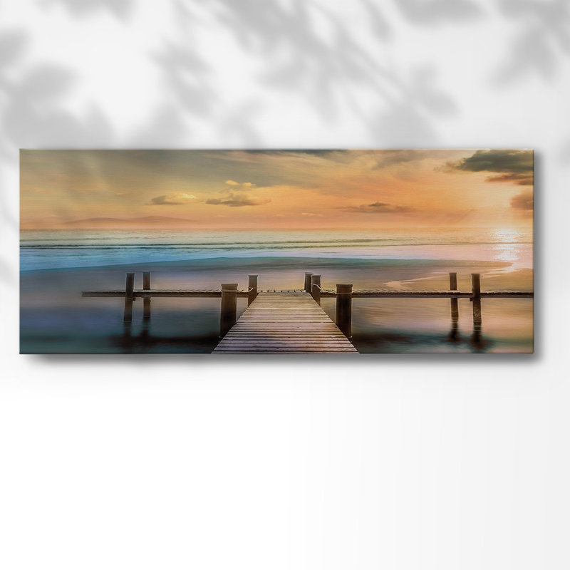 " Malibu ", 20" H x 50" W x 1.5" D