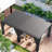 Outdoor Aluminum Louvered Pergola With Adjustable Roof And Curtains-111466080-111466079