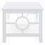 Table basse à 4 pieds avec rangement Odalis-960400386