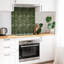 Astolfo 30 x 30 cm PVC Tile in Matte Green