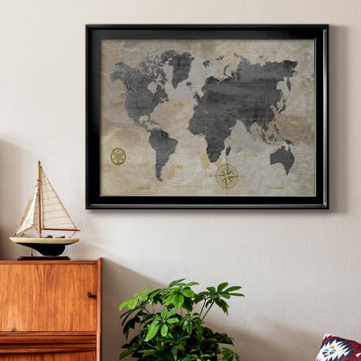 " Modeled World Map "