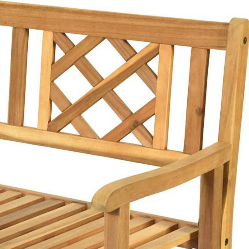 Banc de jardin en bois Camarillo