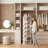7 Tier Rotating Shoe Rack (White)