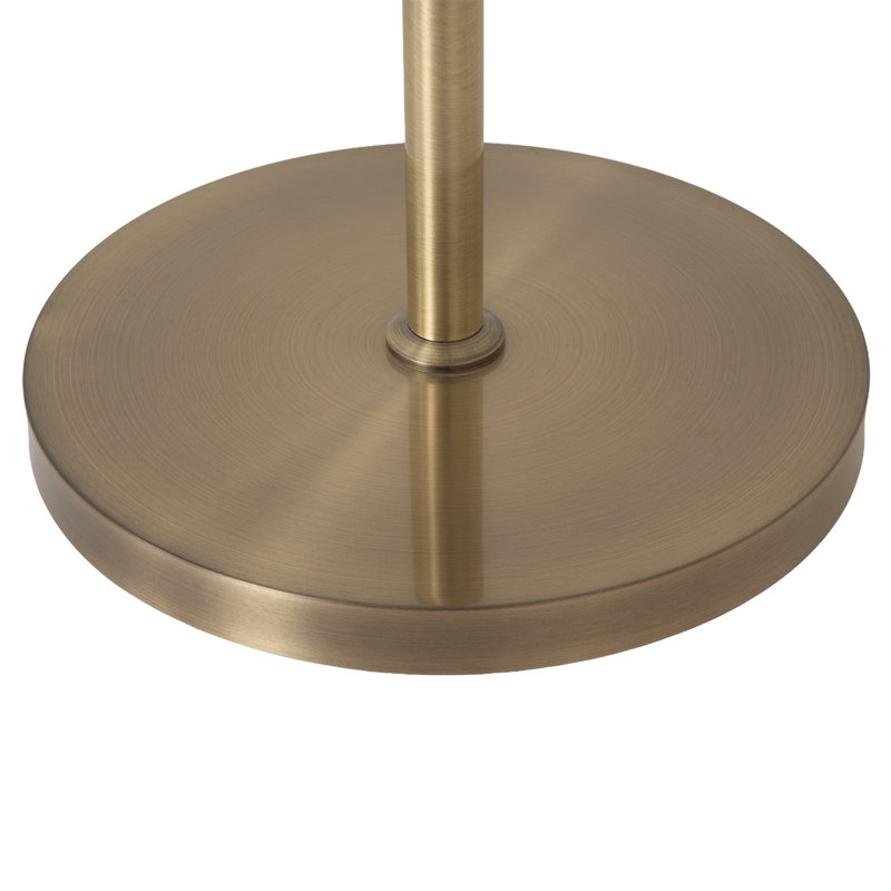 Culver Tree Lamp, Weathered Brass, Crimson Red shades, Red