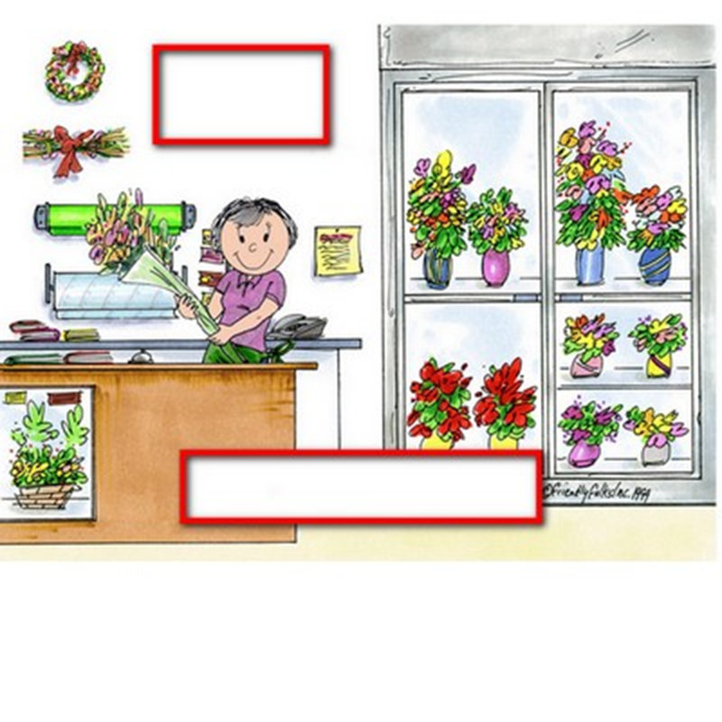Cadeau de fleuriste personnalisé, Oui