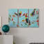 Bitty Birds II - ensemble de 3 peintures sur toile tendue-1397879803