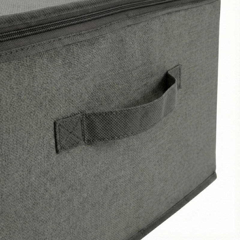  2 Pack Jumbo Storage Bags In Gray, Gray