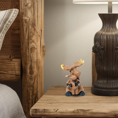 Figurine en résine rustique Mama Woodland