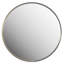 Louison Steel Circle Wall Mirror