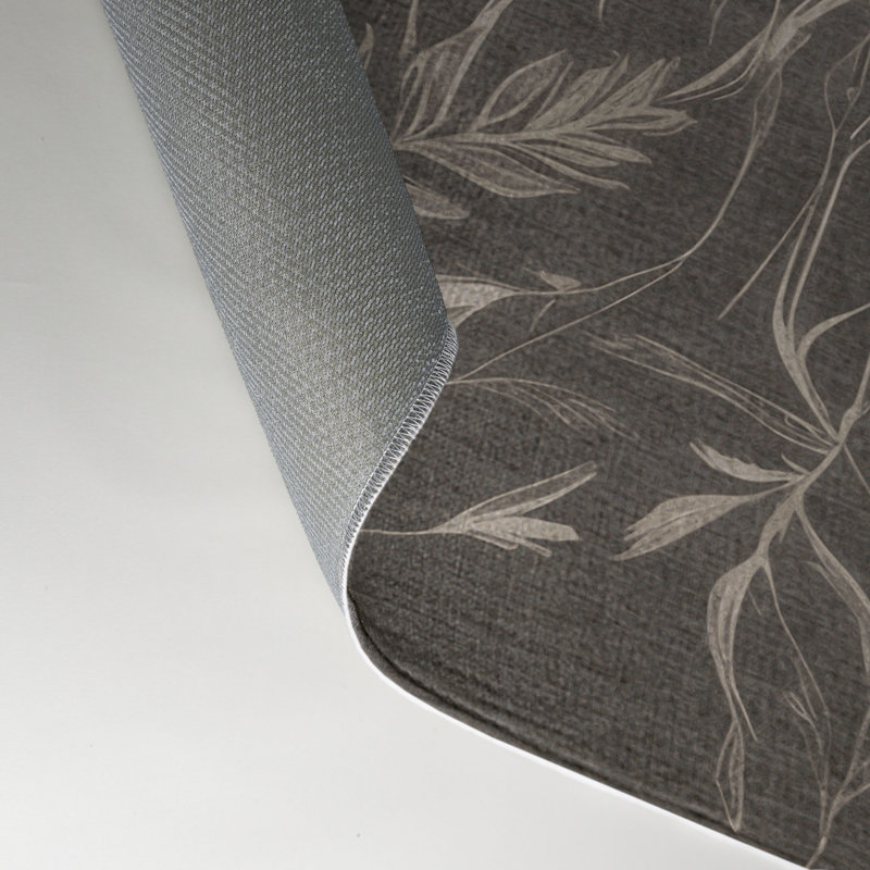 Tapis intérieur et extérieur gris Nature, Rectangle 5 pi x 7 pi