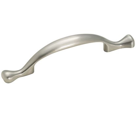(Paquet de 5) Poignée traditionnelle de 3 pouces, Nickel satiné