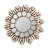 Stansted Metal Flat Wall Mirror