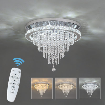 1 - Light Crystal LED Chandelier
