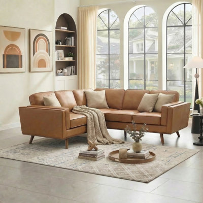 Inayat 2-Piece 89''W L Shape Corner Sectional