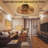 20" Caged Ceiling Fans with Lights and Remote, Boho Flush Mount Ceiling Fan with Light, Low Profile Chandelier 6 Speed Bladeless Reversible Ceiling Fan w/ 4 Bulbs. for Living Room Bedroom.