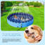 Grande piscine pliable pour chien avec arroseur-95981004