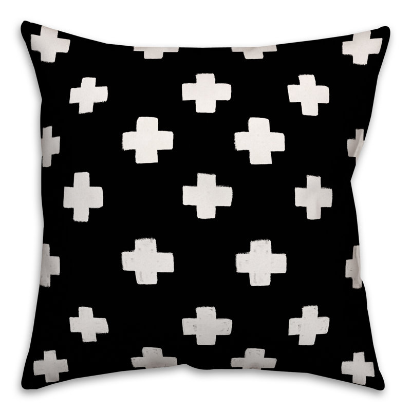  Croix suisse Beason, 18 po x 18 po, Housse de coussin