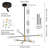 Glenarm 8-Light Modern Sputnik Sphere Chandelier-1128123314