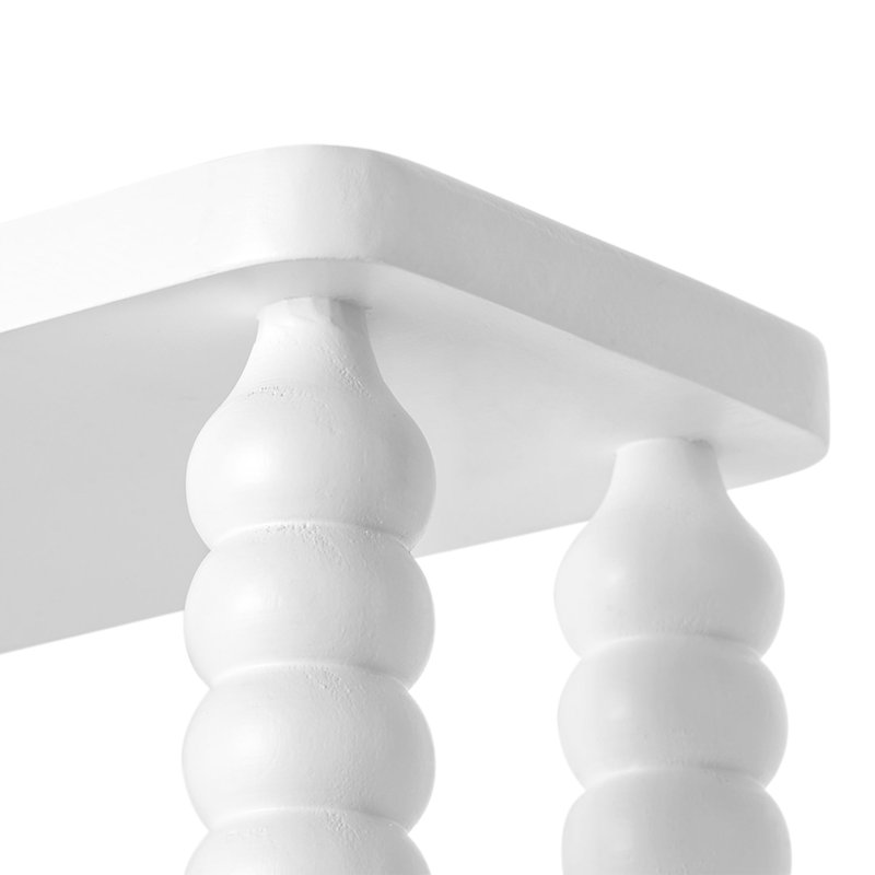 Norflett Fir Floating Shelf, White