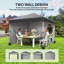 Theroux 2.90m x 2.90m Steel Pop-Up Gazebo-883138762
