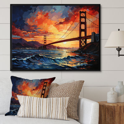 " Orange Bridge Golden Gateway I "